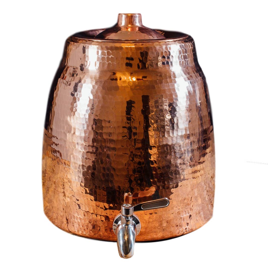Niagara Pure Copper Water Dispenser – 2 Gallon / Hand-Hammered Luxury for Pure Space