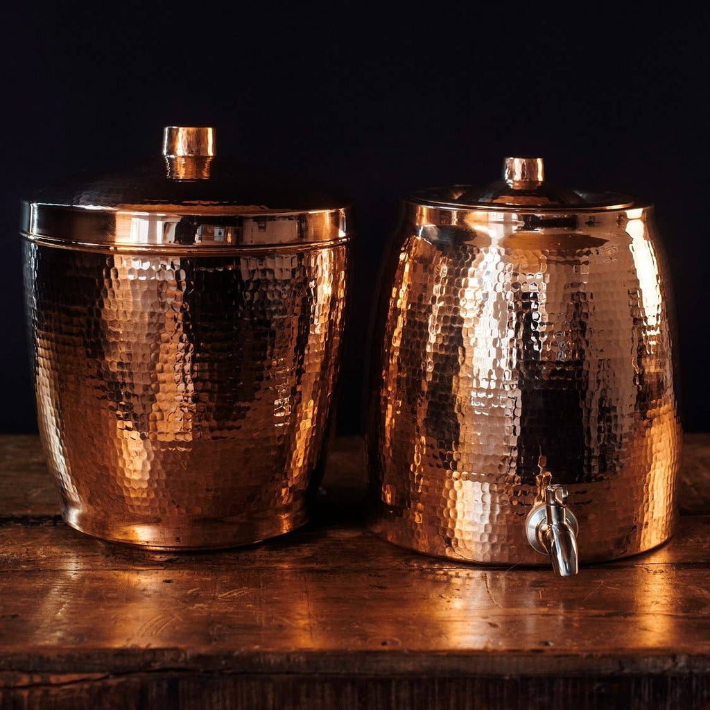 Artisan Copper Water Filtration System | Hand-Hammered Purification | Pure Space 37