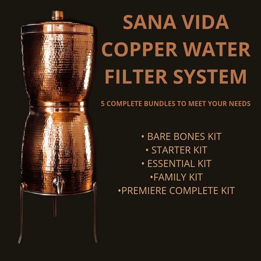 Artisan Copper Water Filtration System | Hand-Hammered Purification | Pure Space 37