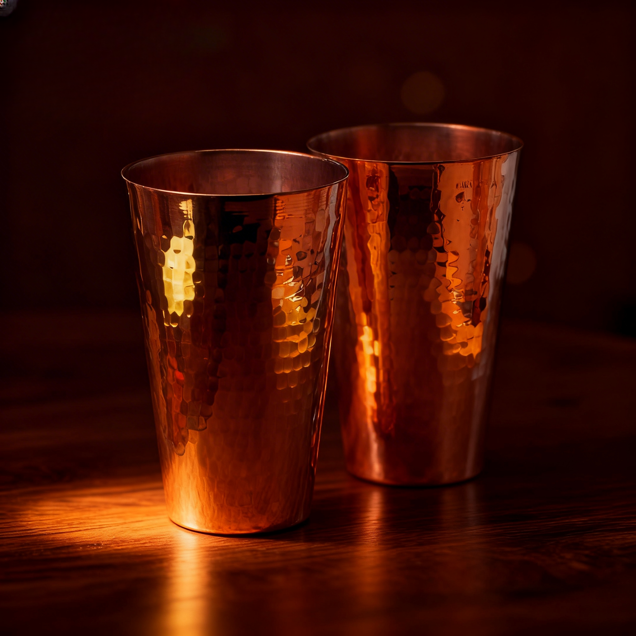 Copper Iced Tea Cup