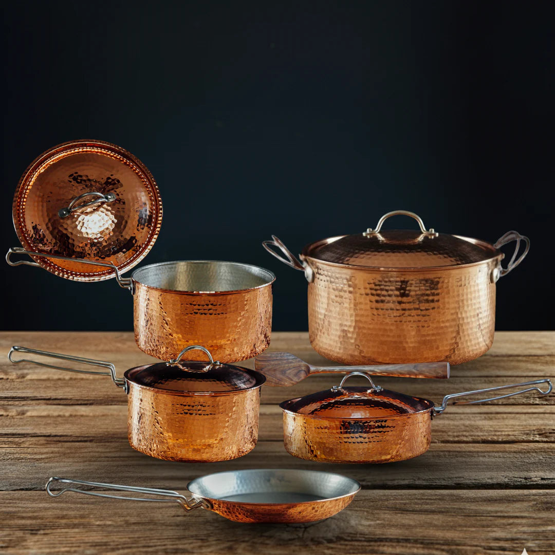 The Sovereign Essentials | 5-Piece Heavy-Gauge Copper Set