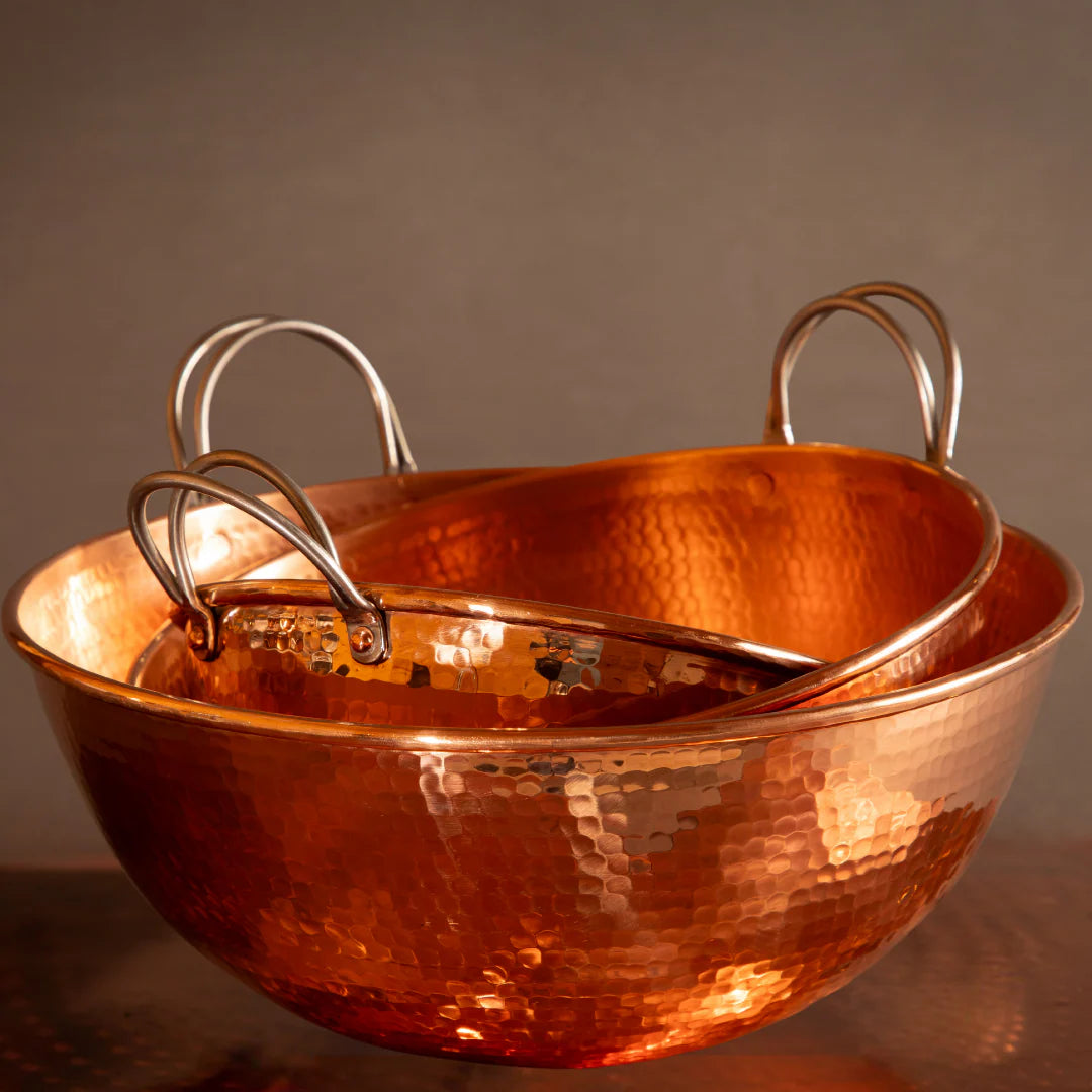 The Heritage Copper Mixing Bowl Collection